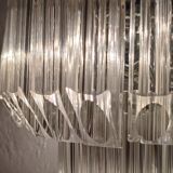 Applique cristal France, années 1950.