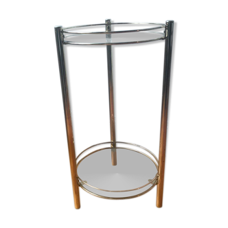 Vintage gilded side table  70/80