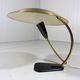 Brass & glass rare desk lamp 1950’s