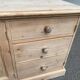 Buffet commode anglaise Interior's rénovée en bois massif 1980