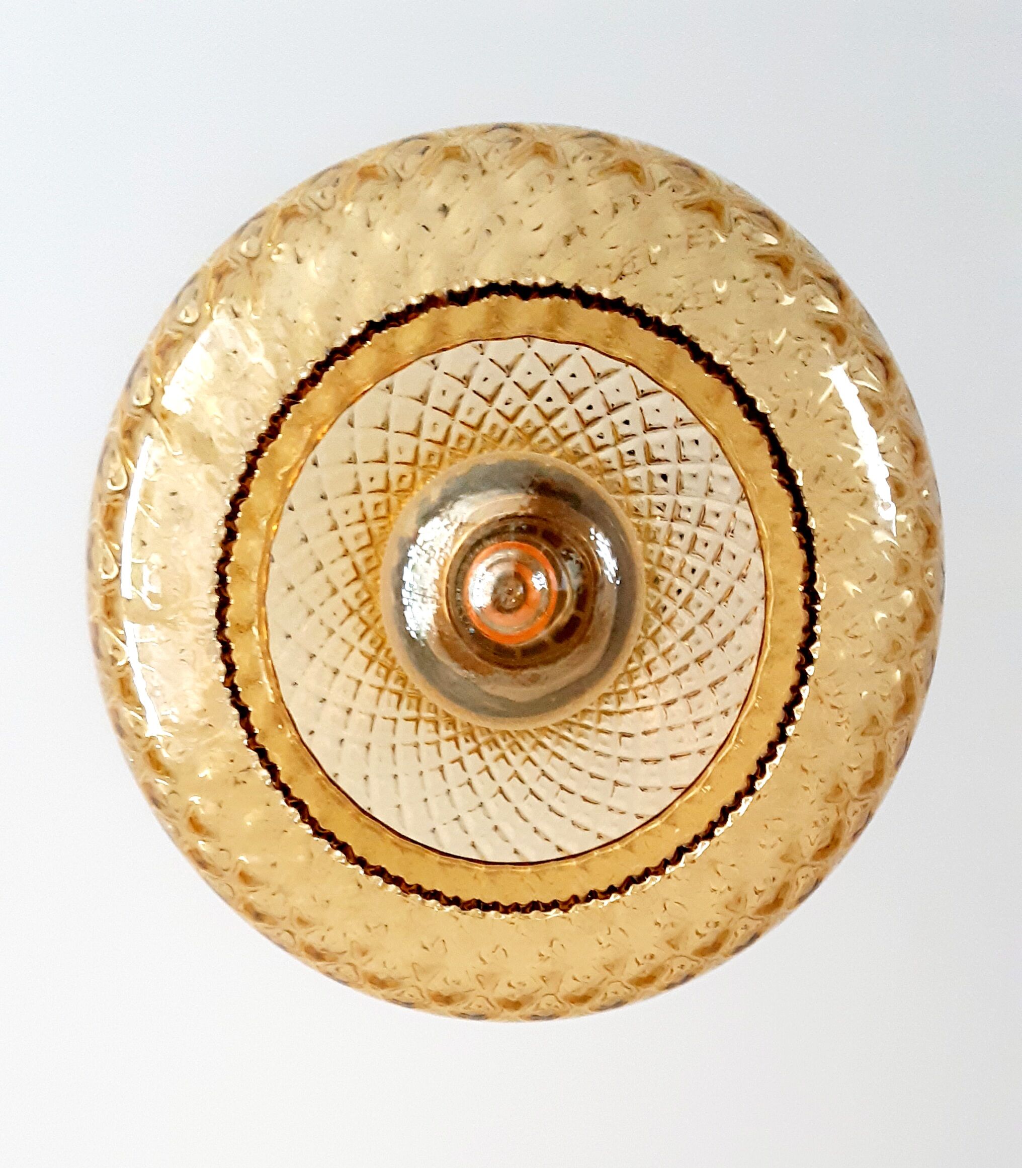 Golden vintage suspension