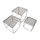 Side tables Max Sauze for Isosceles 1970