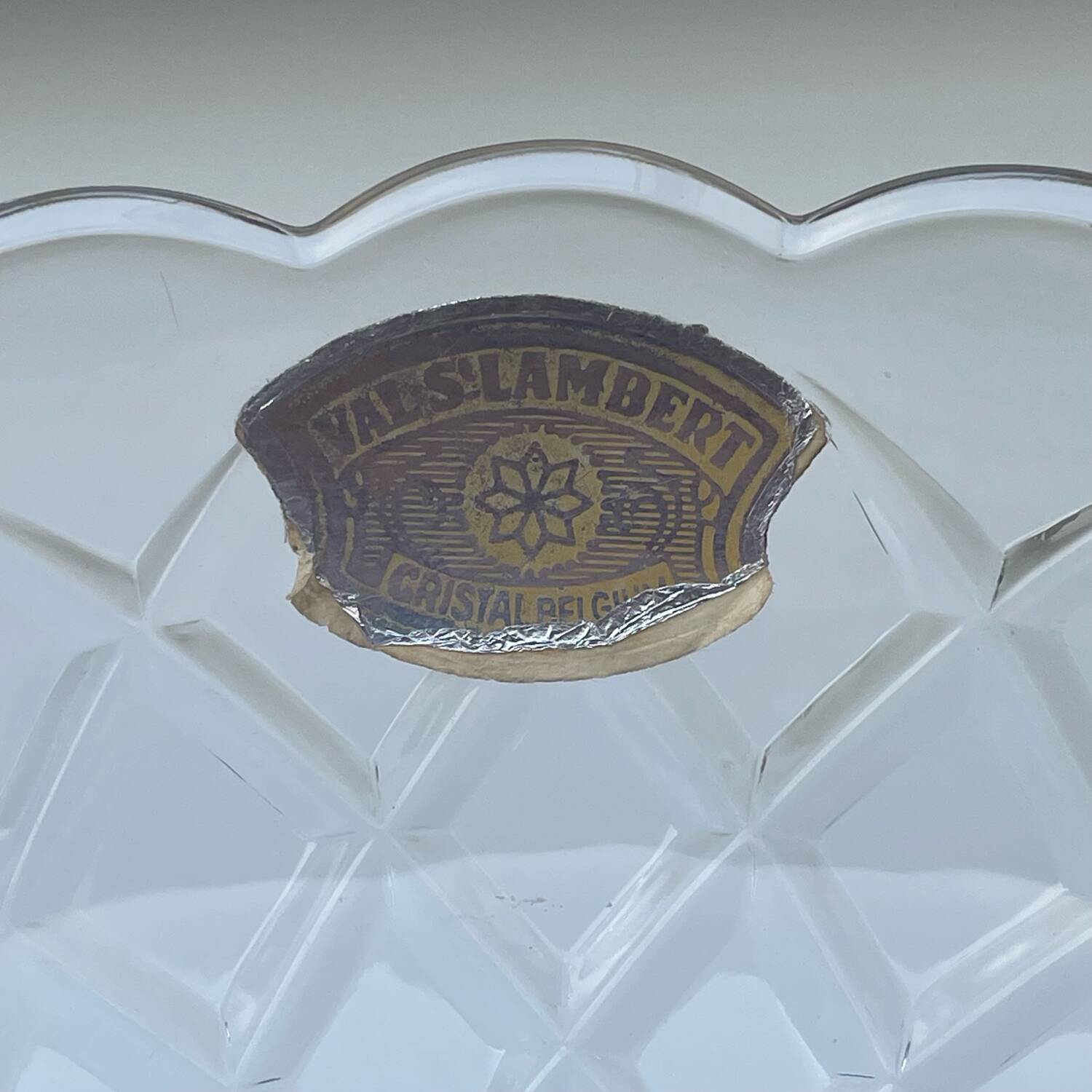 Fruit bowl Val Saint Lambert