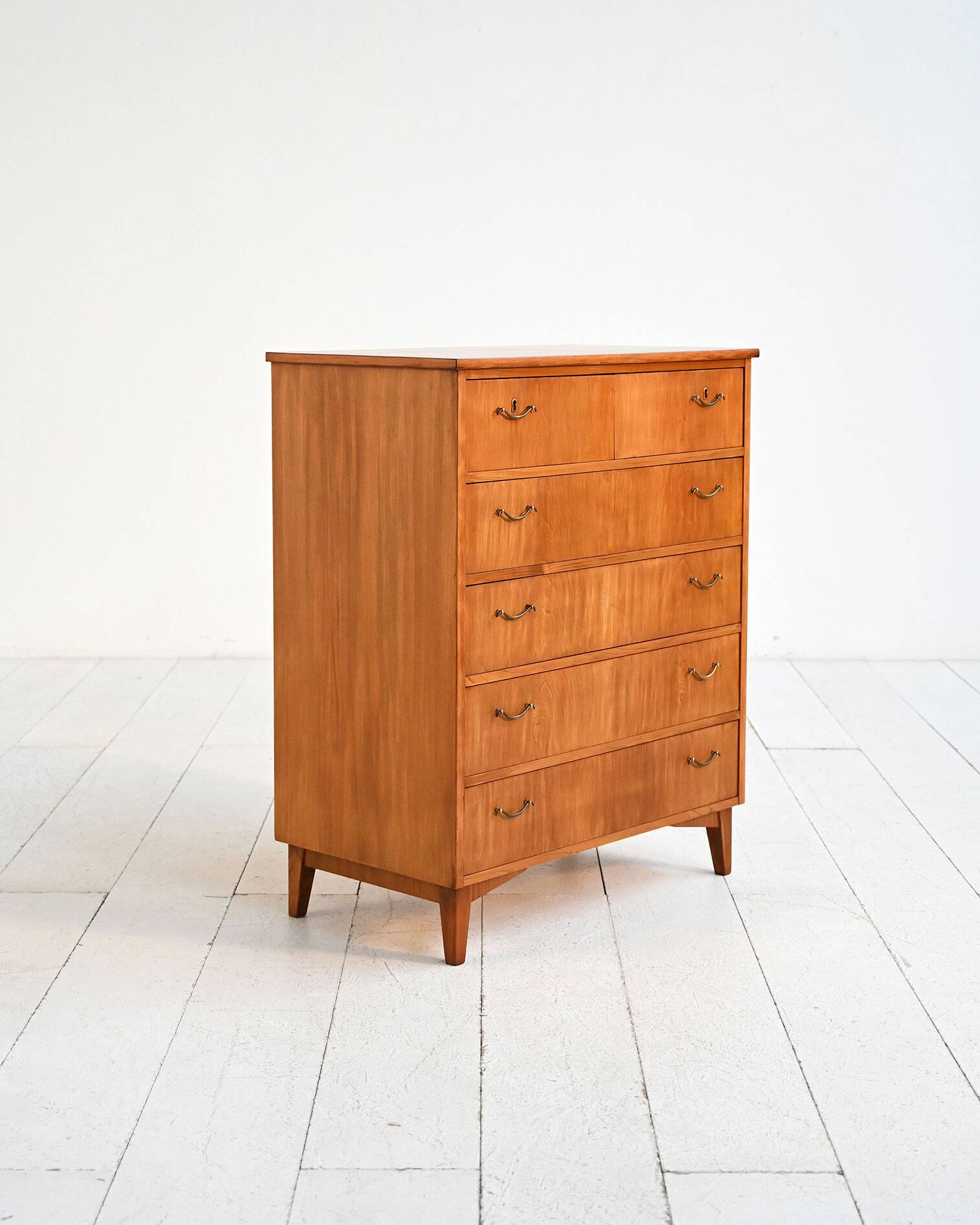 Scandinavian teak chest of drawers, 1960s