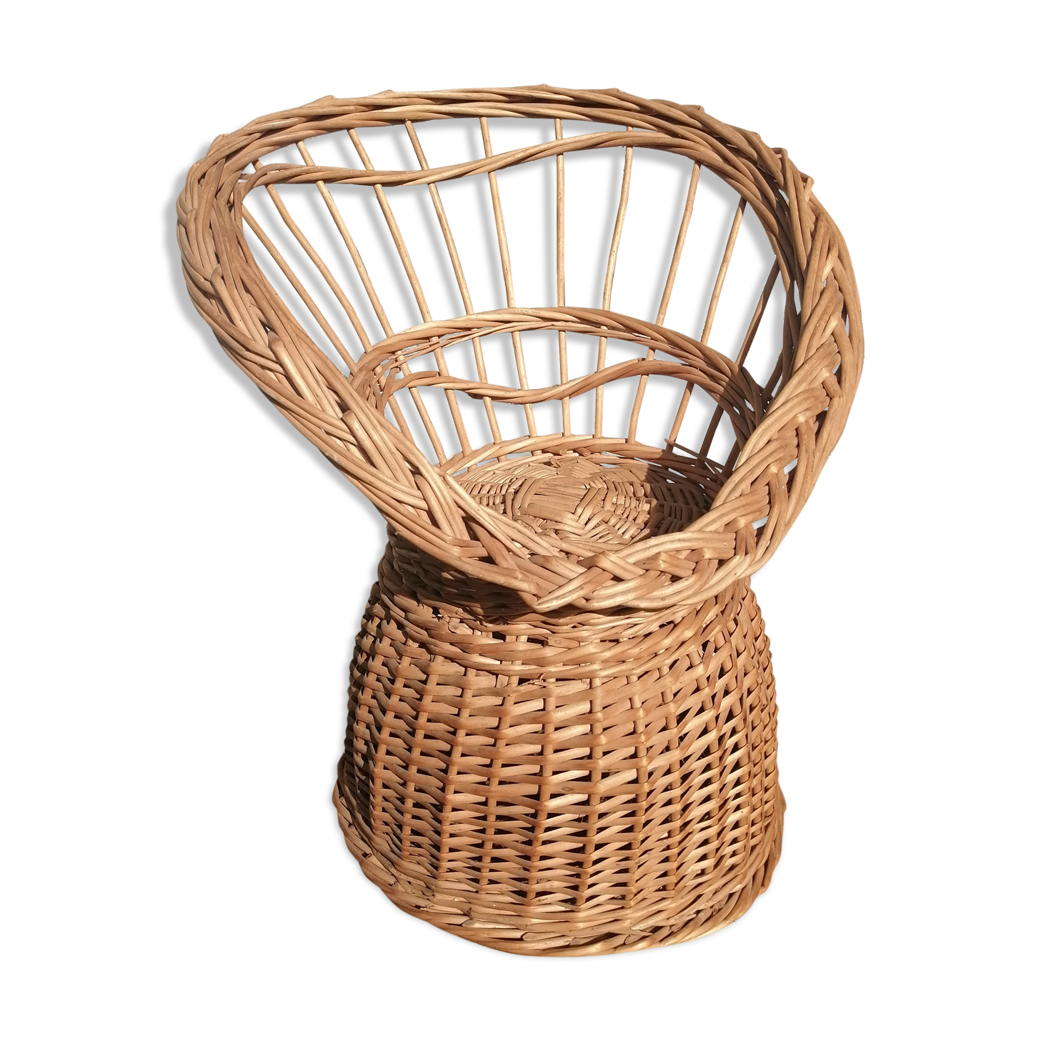 Children's rattan chair