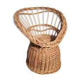 Fauteuil rotin enfant