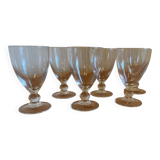 6 25cl Luminarc stemmed glasses