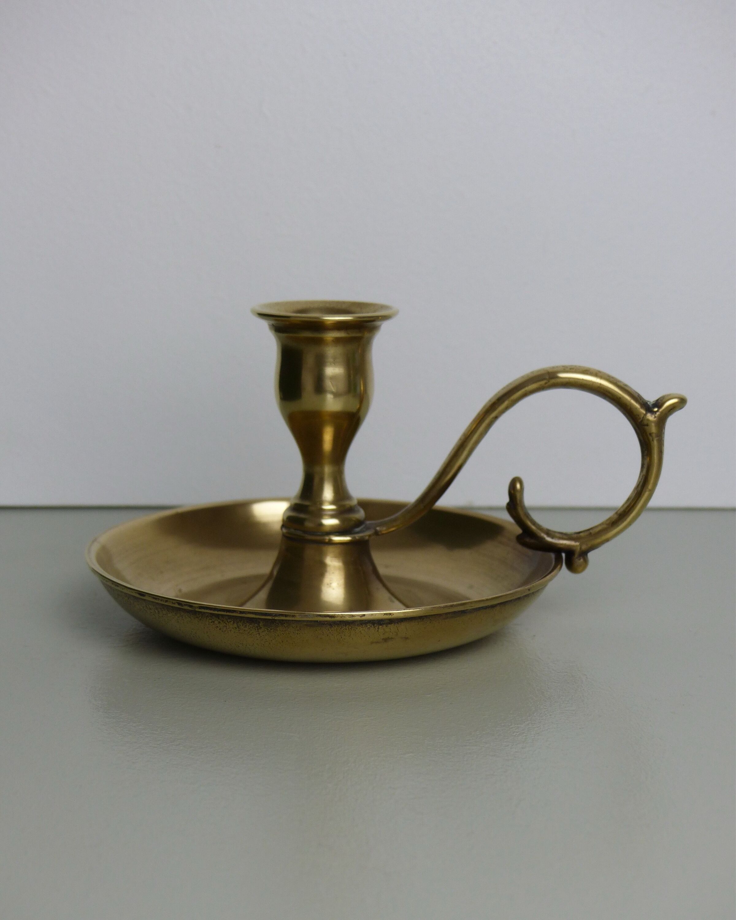 Brass candle holder