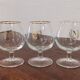 Lot de 5 verres à cognac "Napoléon"