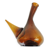 Porron verre soufflé/décanteur /carafe /pichet/vintage