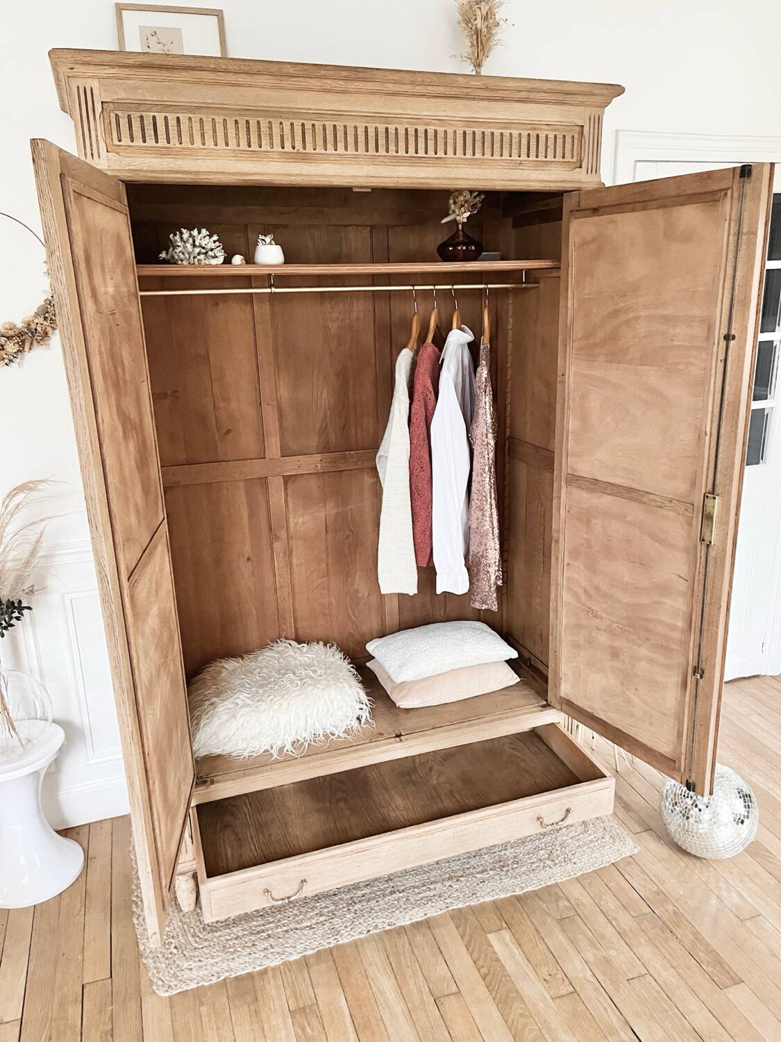 Classic Parisian wardrobe