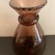 Biot blown glass wine decanter, pink color of the sands