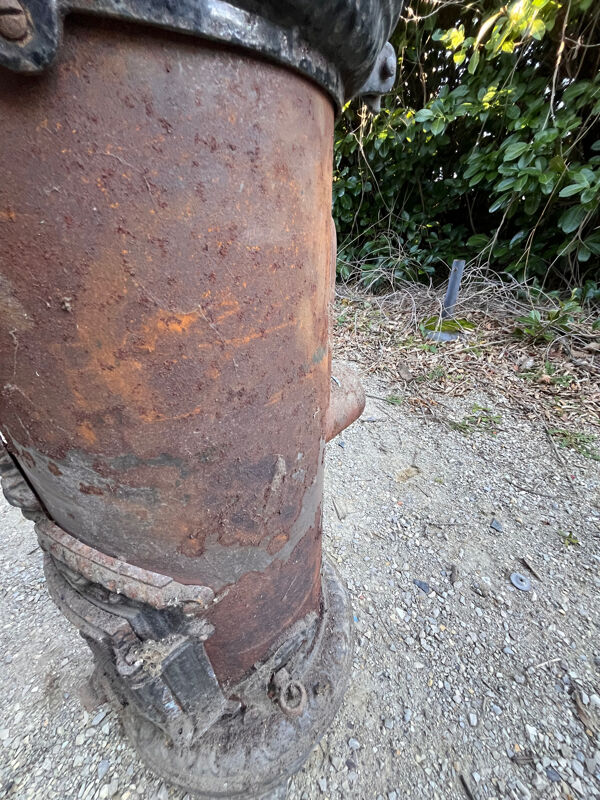 Poêle à bois ancien