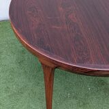 Extendable dining table in rosewood – Ib Kofod-Larsen – Denmark,