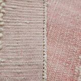 9x11 Pale Pink Large Kilim Rug, 265x329Cm