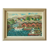 “Fiskeläge Bohuslän” by Göte Johansson