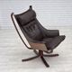 1970s, Norwegian design by Sigurd Ressel, lounge chair model "Falcon".
