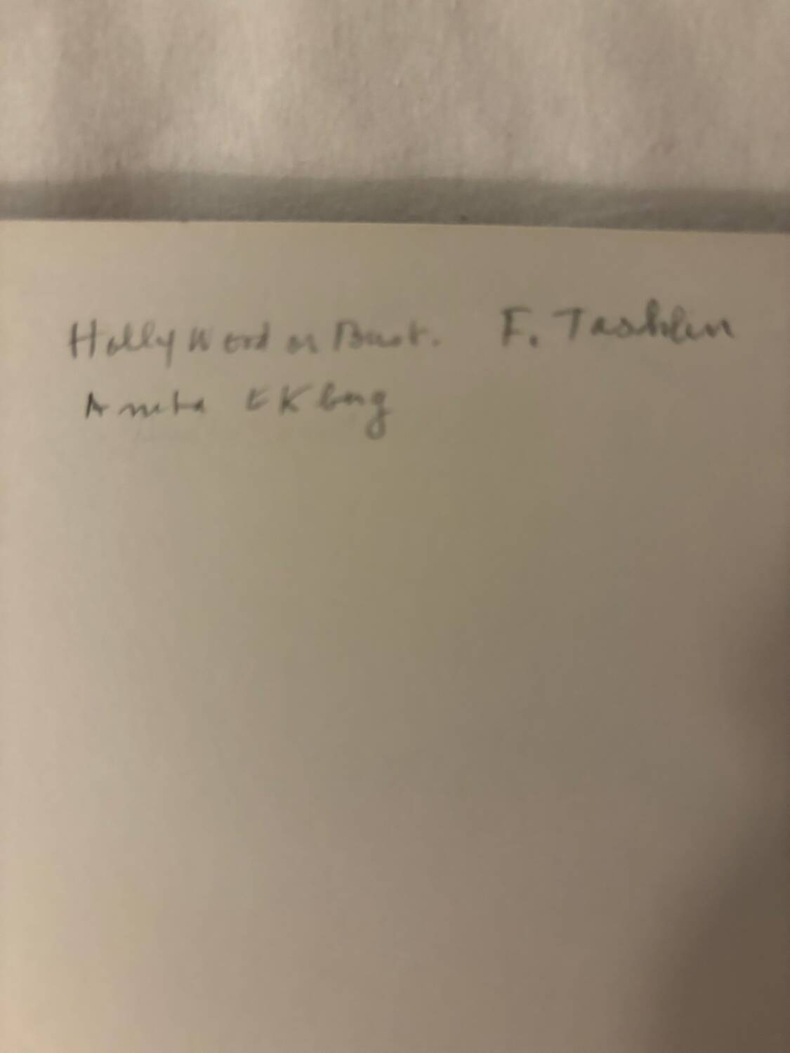 Original film photo of Anita Ekberg in the film Hollywood or Bust