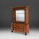 Late Art Deco Display Cabinet in Oak, Belgium 1940s