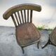 Pair of bistro chairs