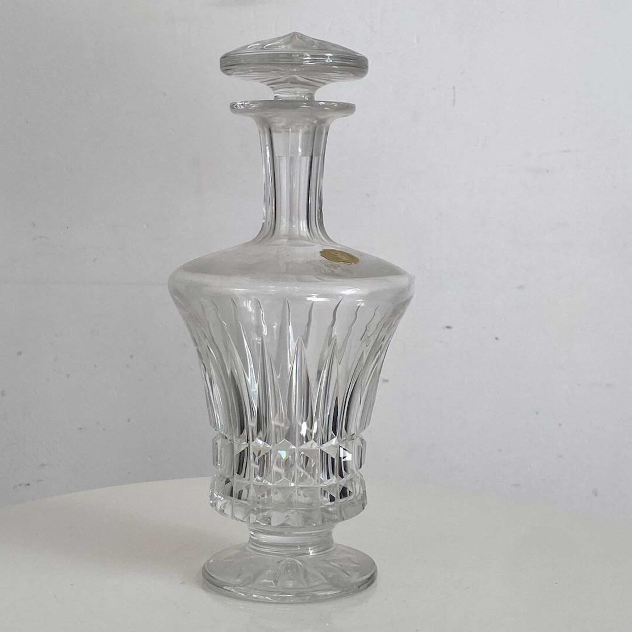 Carafe en cristal vintage