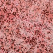 Tapis vintage Pibk et motif floral rouge, 207x297 cm