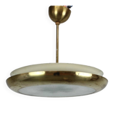 Lampe pendante ovni Bauhaus par Josef Hurka pour Napako, années 1930