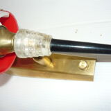 Pair of rockabilly wall lamps 50/60