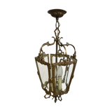 Golden bronze vestibule lantern