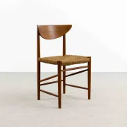 Chair Model “316” by Peter  Hvidt & Orla Molgaard-Nielsen in Teak