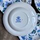 6 polychrome ironstone deep plates by Mason's, "Belvedere" service - early 20th century