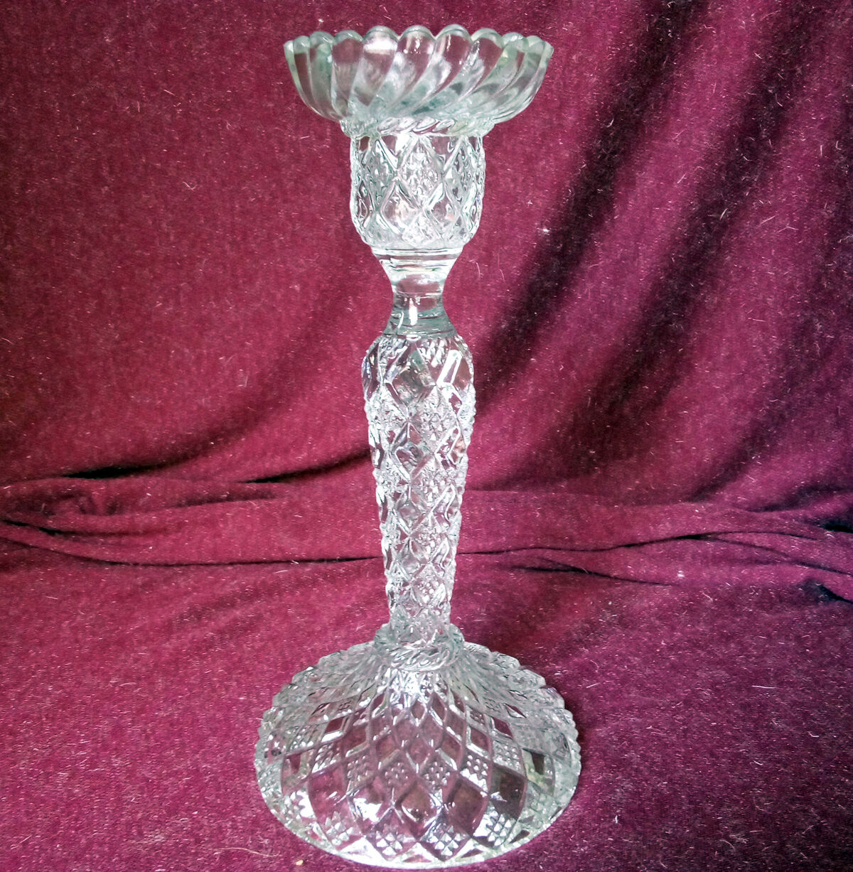 Pair of candlesticks way Crystal