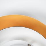 Danish vintage pendant lamp Sofie by Kurt Wiborg, Jeka, 1980s