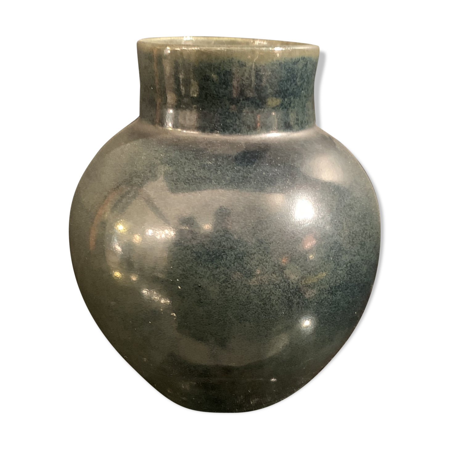 Accolay , ceramic ball vase 1970