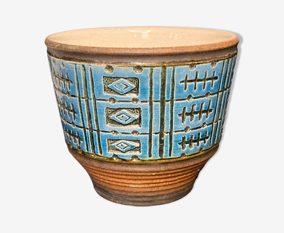 Cache pot en céramique vers 1960