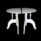Pair of tables half Moons in Swedish