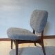 Danish MidCentury Lounge Chair Sheep Skin 50s