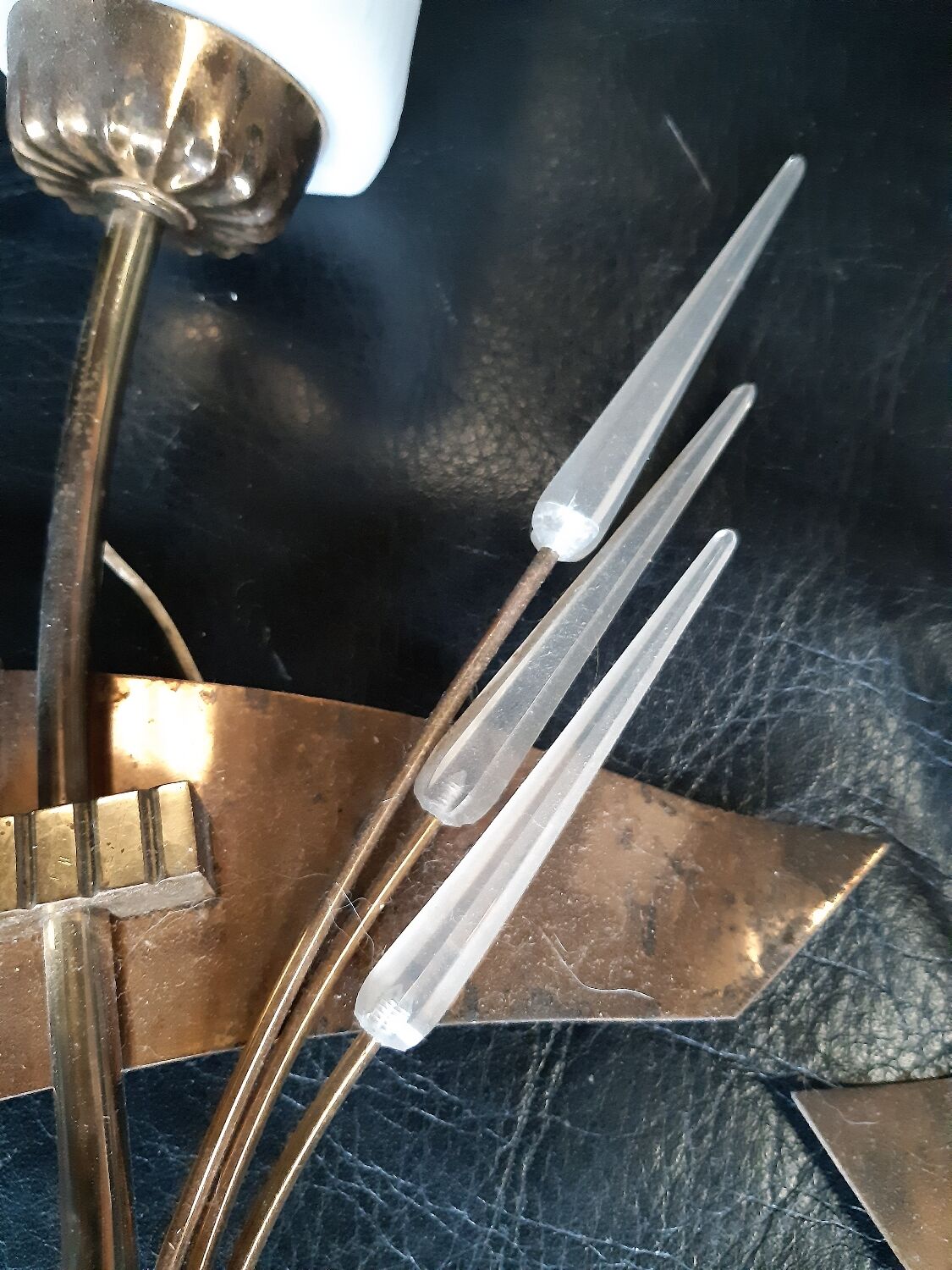 Pair of vintage wall lights