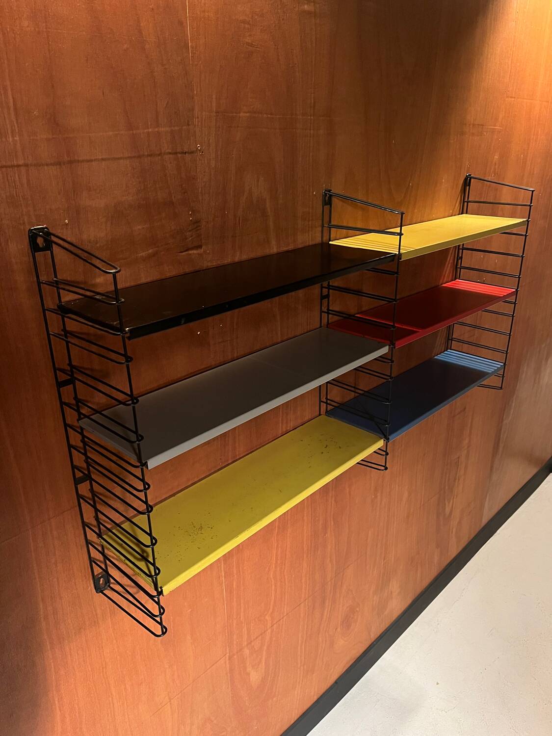Tomado wall shelves vintage 1960s
