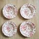Deep plates (4) Johnson Brothers Rose chintz - Johnson Bros