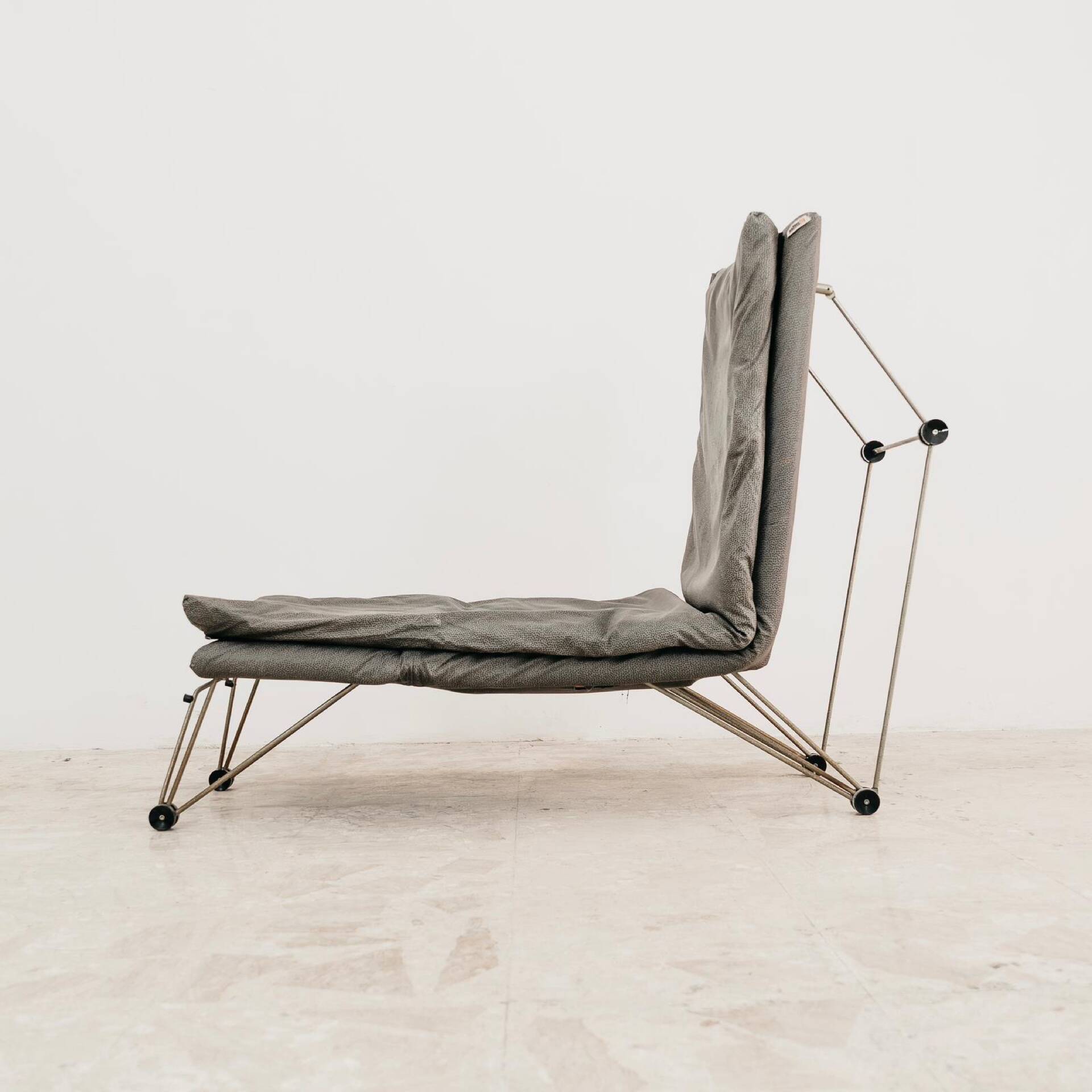 Lounge Chair Poltrona Geometric Design Postmodern Modernariato 1980’s