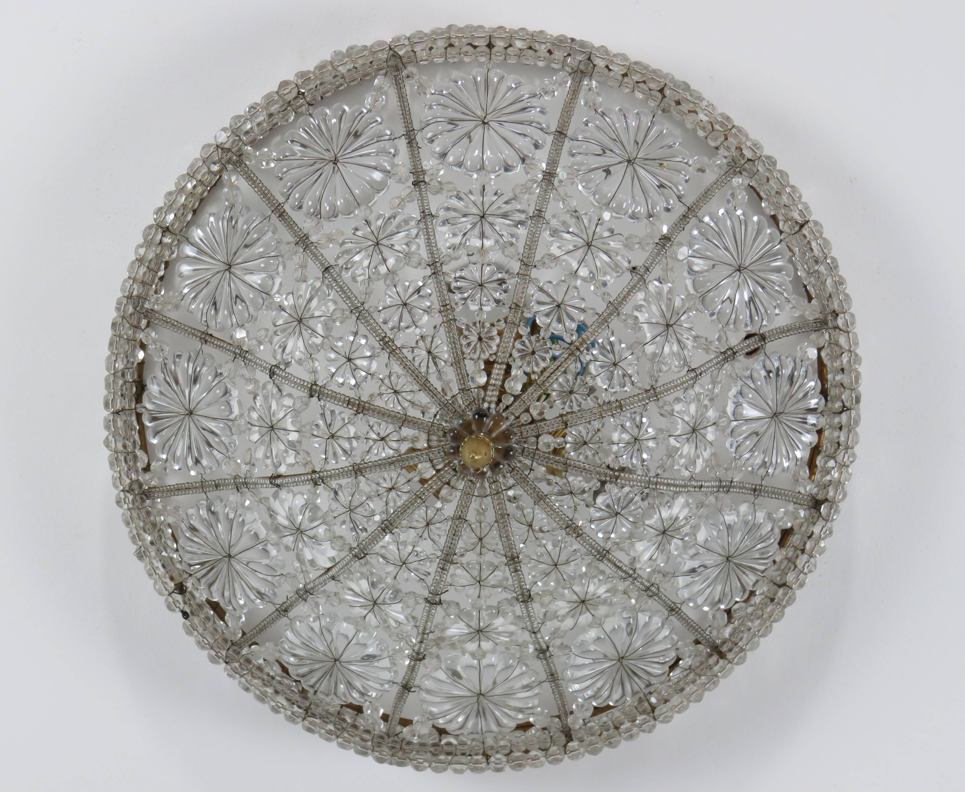 Murano's 1950s ceiling light