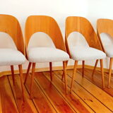 Czechoslovakian Chairs by A. Suman for Tatra Nabytok, 1960s, Set of 4