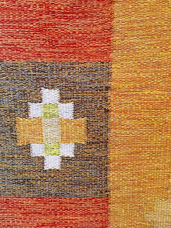 Tapis laine Suède années 60