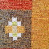Swedish wool rug from the 60s