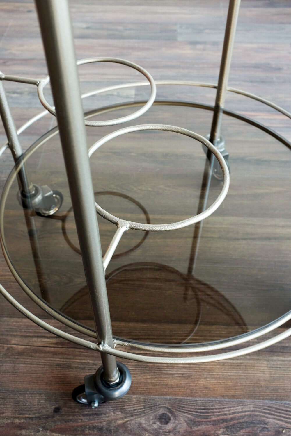 Vintage Czechoslovakian serving bar cart, 1970s