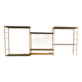 Vintage modular wall shelf