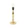 Vintage Table Lamp Onyx Marble Brass Classic Sixties