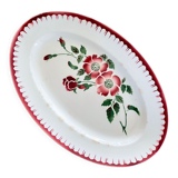 Plat ovale Sarreguemines