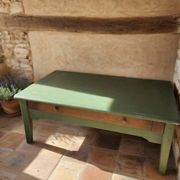 Table basse de ferme rustique